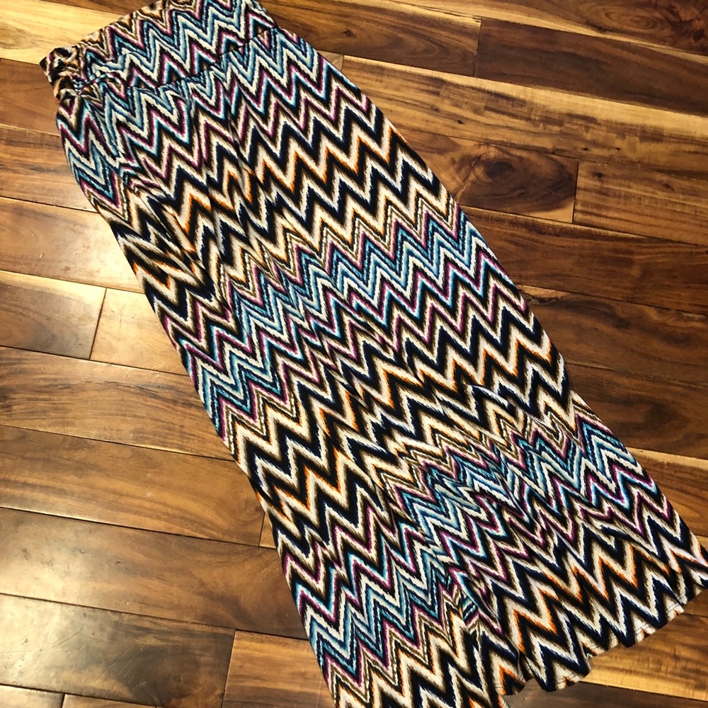 Multicolor Maxi Skirt